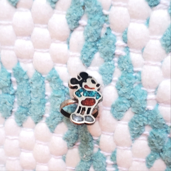 Disney Jewelry - Antique Mickey Mouse Ring